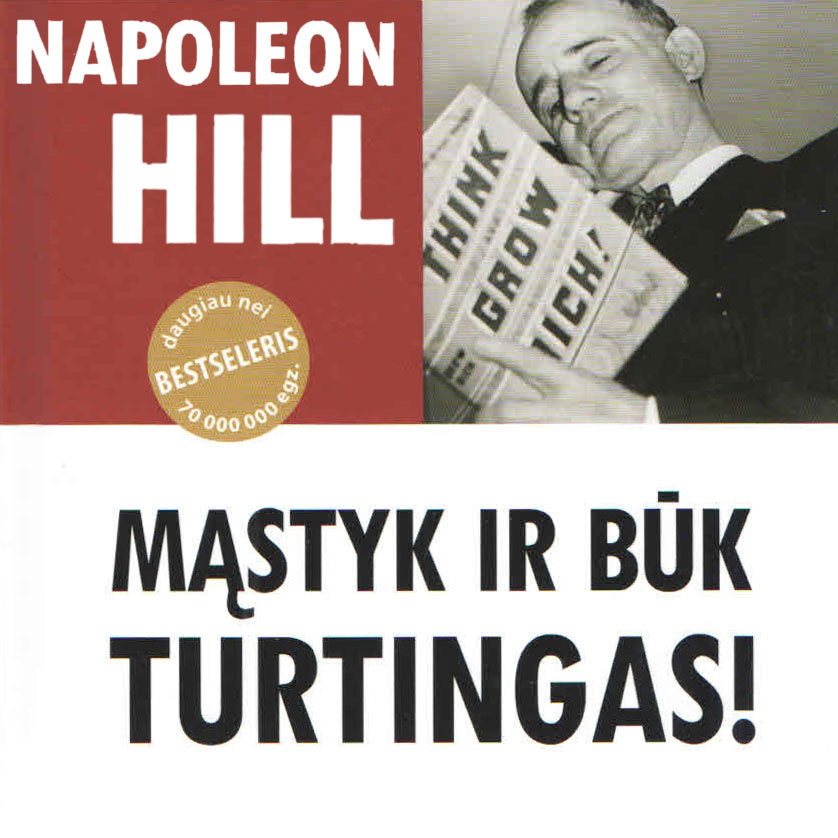 Napoleon Hill audioknyga „Mąstyk ir būk turtingas!“