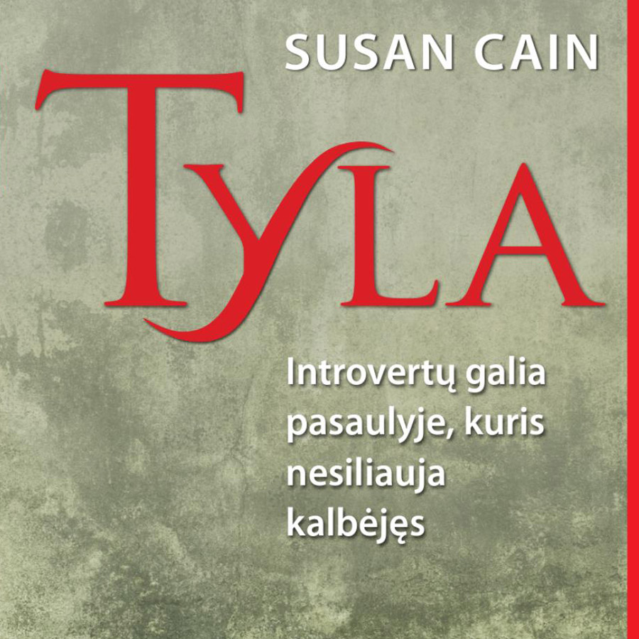 Susan Cain audio knyga „Tyla. Introvertų galia pasaulyje, kuris nesiliauja kalbėjęs“